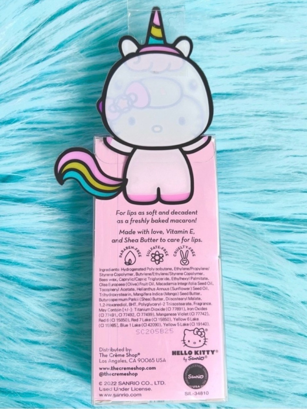 Crème Shop X Sanrio Sweet Sprinkles Hello Kitty Limited Edition Macaron Lip Balm - Picture 6 of 7